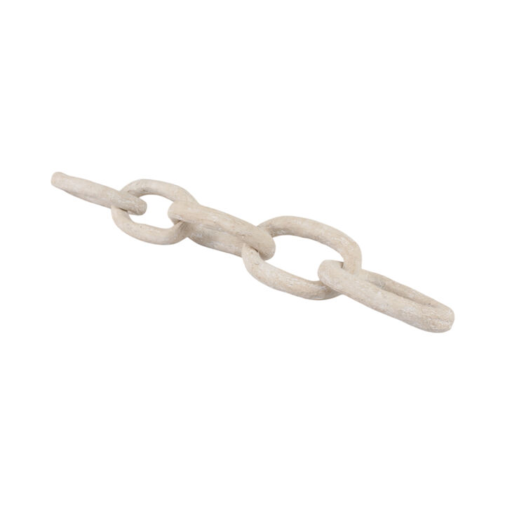 31x5" Paper Mache 5-link Chain