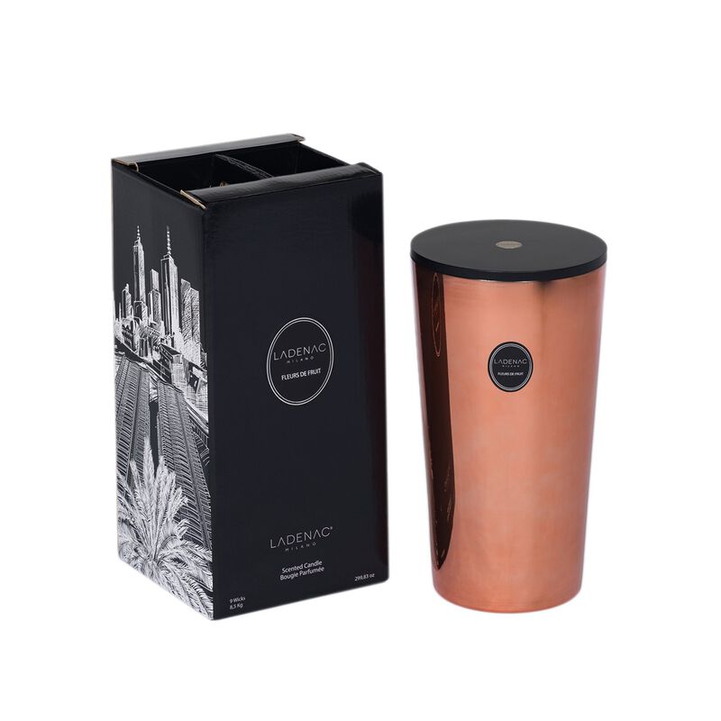Candle in Jar URBAN SENSES 18.7 lb Rose Rose de Nuit 9.45 x 9.25 x 19.69 in image number 0