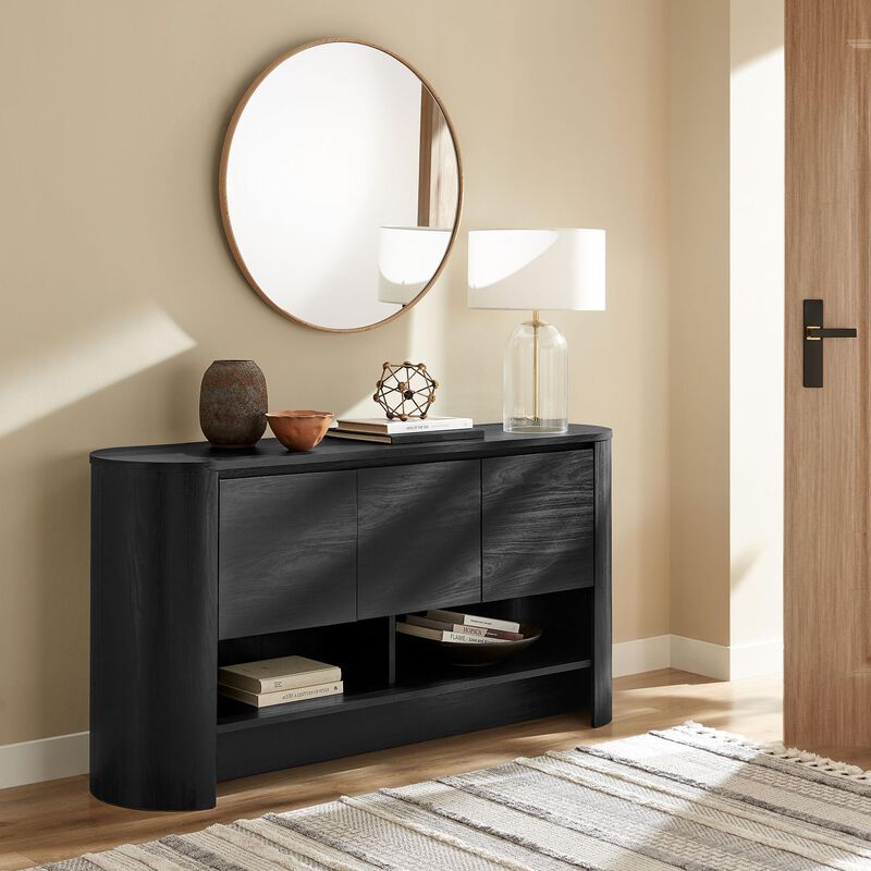 Duval 62" Curved Sideboard image number 4