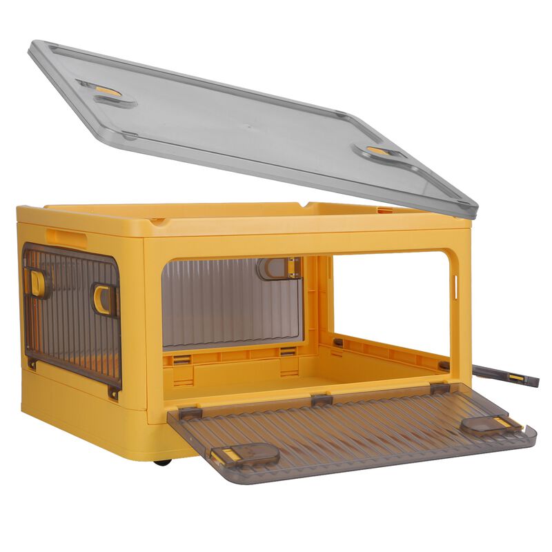 70QT/66L Folding Storage Bins