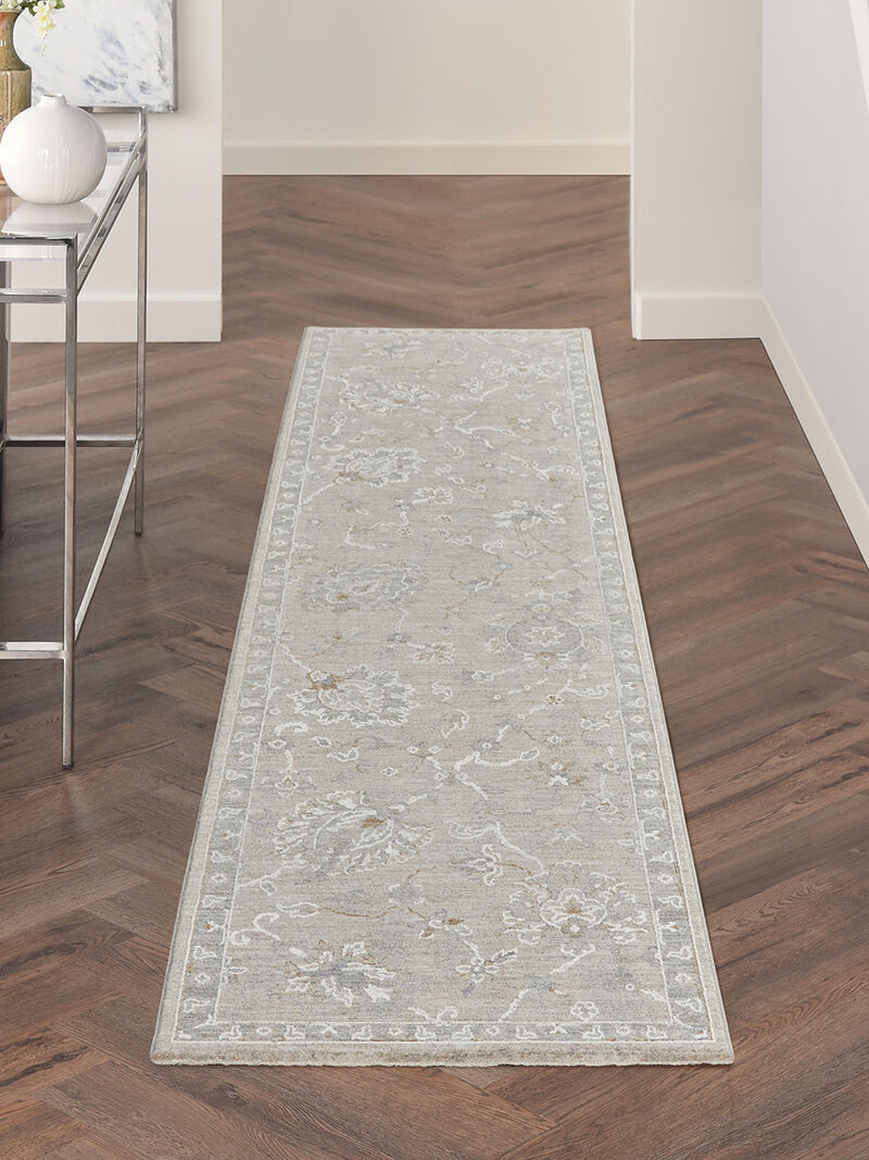 Infinite IFT04 Light Gray 2'3" x 10'2" Rug