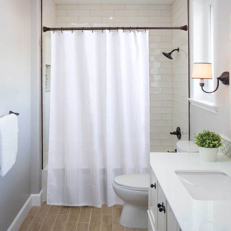 Rust-Proof Shower Curtain Hooks with Clasp Closure, Set of 12 image number 5