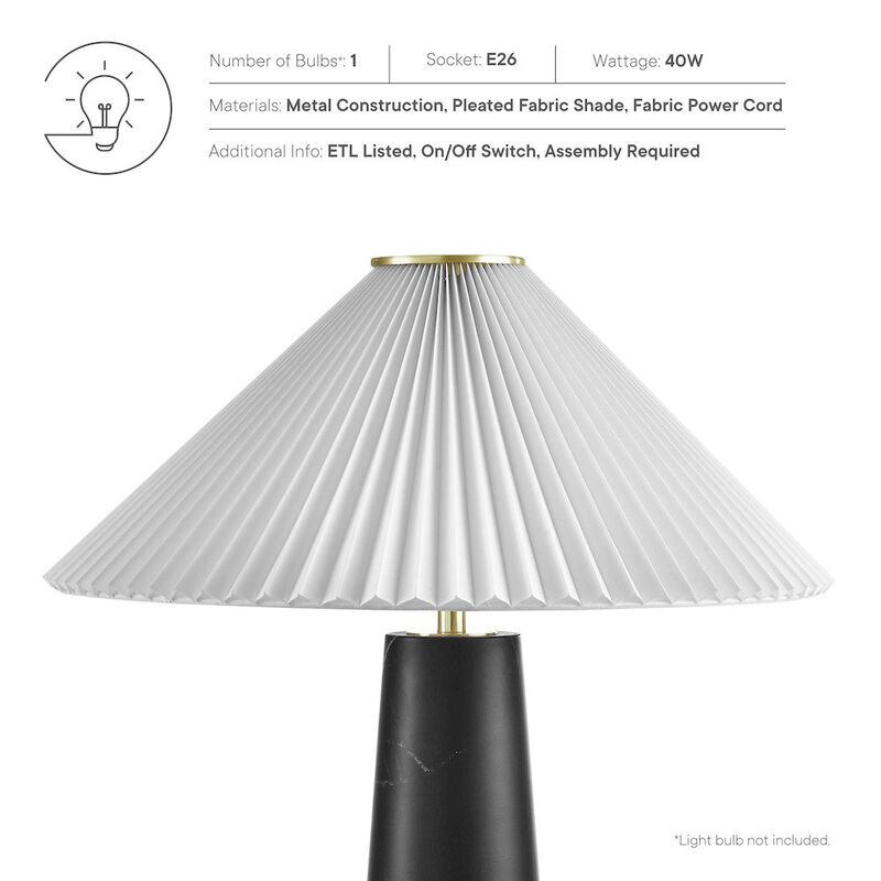 Nera Marble Table Lamp image number 1