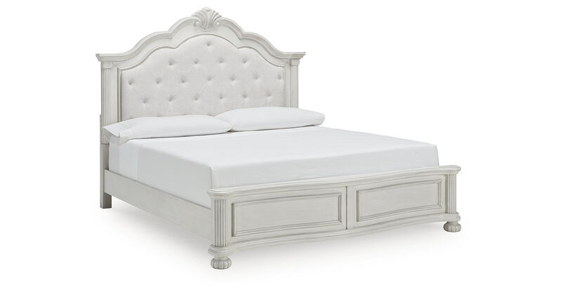 Montelaine King Upholstered Panel Bed