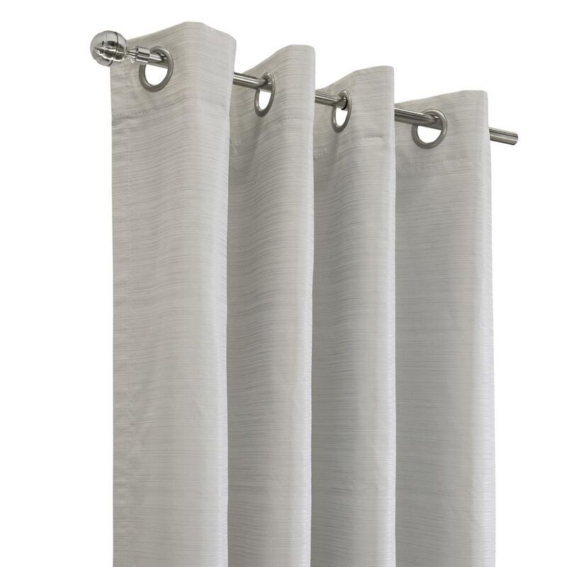 Thermaplus Solstice Room Darkening Grommet Curtain - 52x95", Oyster