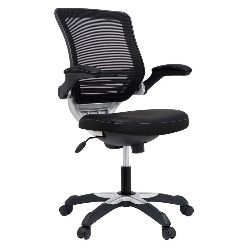 Modway Furniture - Edge Vinyl Office Chair image number 0