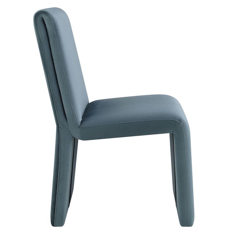 Emory Upholstered Performance Velvet Dining Side Chair image number 3