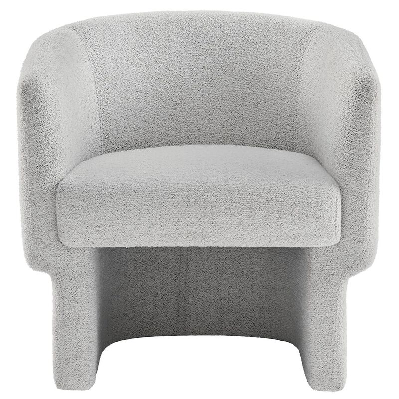 Muse Boucle Fabric Barrel Accent Chair image number 5