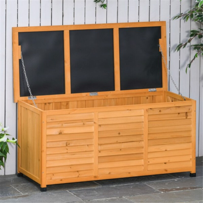 Outdoor Garden Storage Cabinet Weatherproof Organizer for Patio & Backyard
