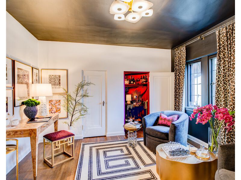 Holmdel Semi Flush Mount Light image number 5