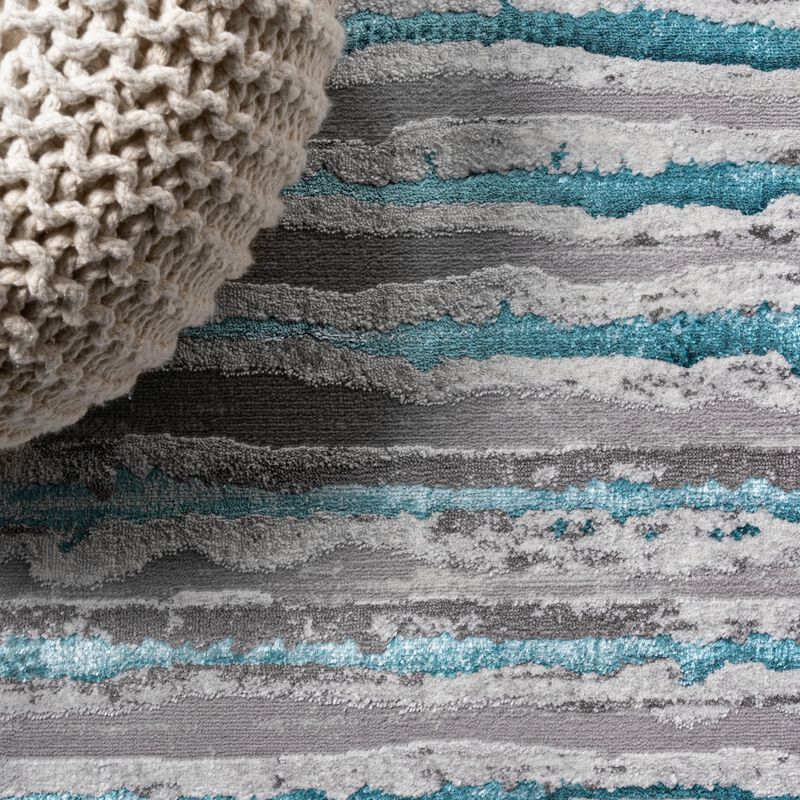 Batten Modern Stripe Area Rug