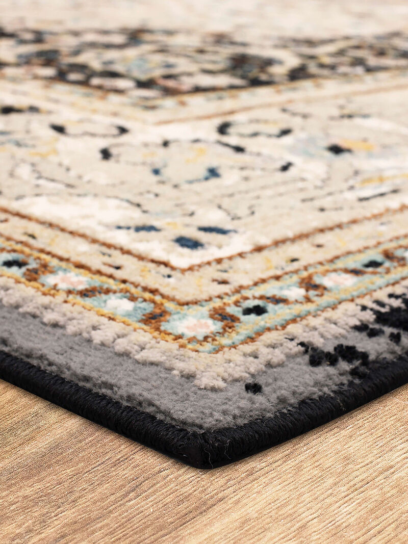 Zephyr Chronos Black 8'x10' Rug