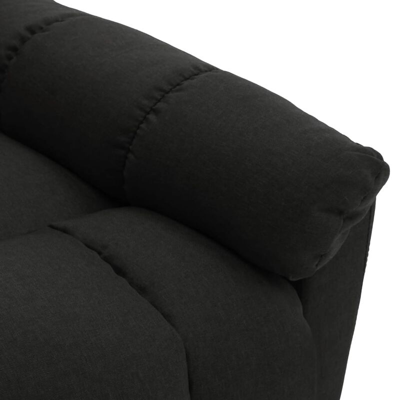 Recliner Black Fabric