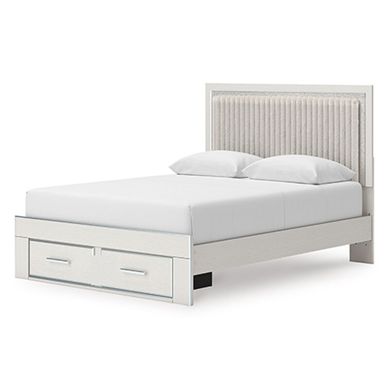 Birmonton Queen Upholstered Panel Bed