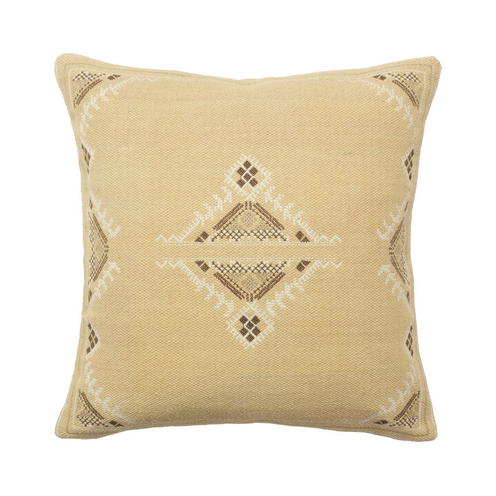 Puebla Hemp 22"X22" Pillow Cover