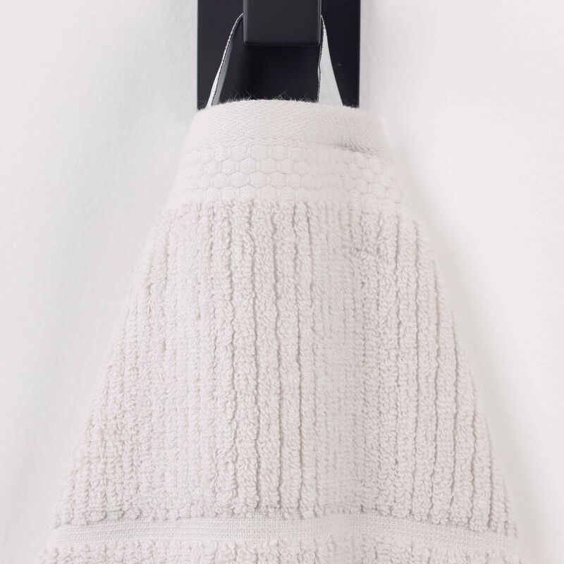 Soft Hand Towels Set of 6 in Smart Twist Viscose Cotton Blend image number 2