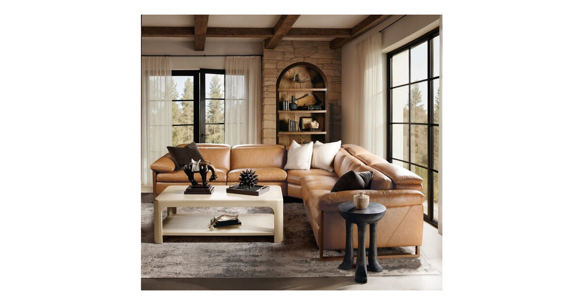Jericho Five-Piece Power Reclining Sectional