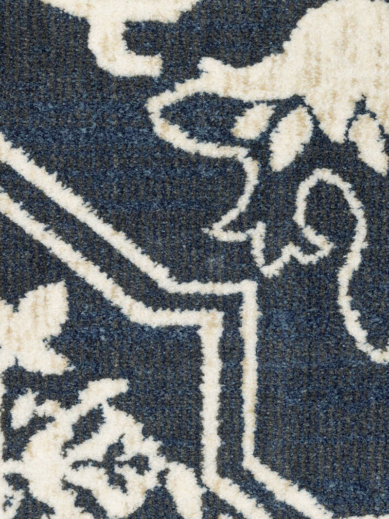 Intrigue 5'3" x 7'6" Blue Rug image number 2