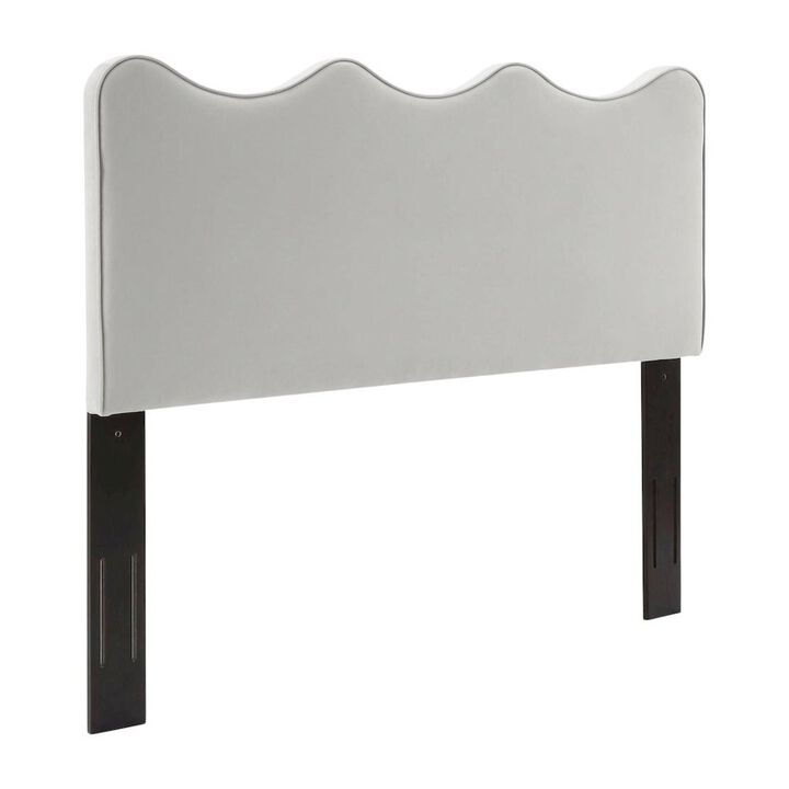 Performance Velvet Full/Queen Headboard with Plush Upholstery and Durable Frame