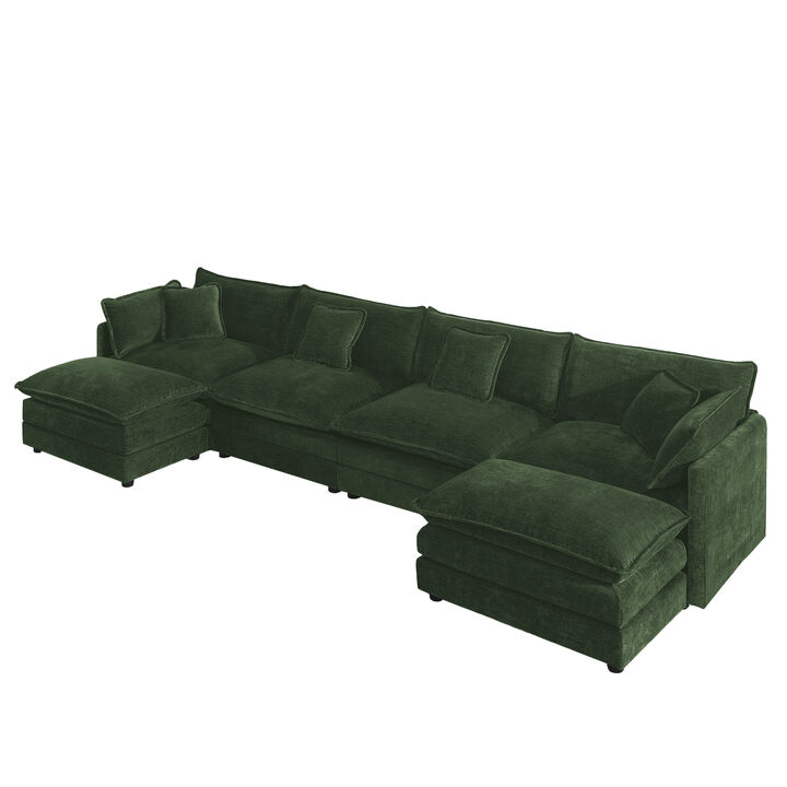 Ponisp U-Shape Sectional Sofa