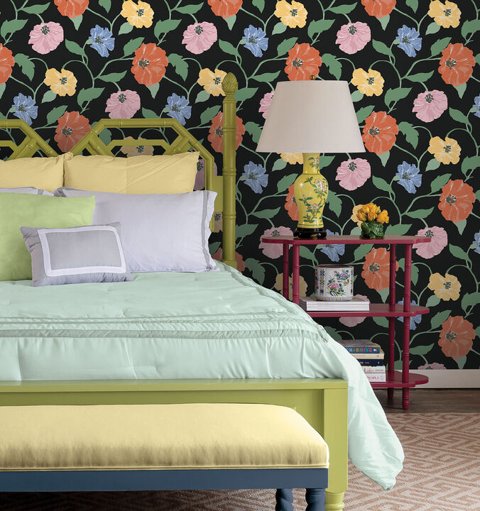 Jungle Garden Nightfall Peel & Stick Wallpaper