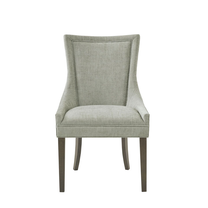 Gracie Mills Allie Upholstered Contemporary Wingback Dining Chair