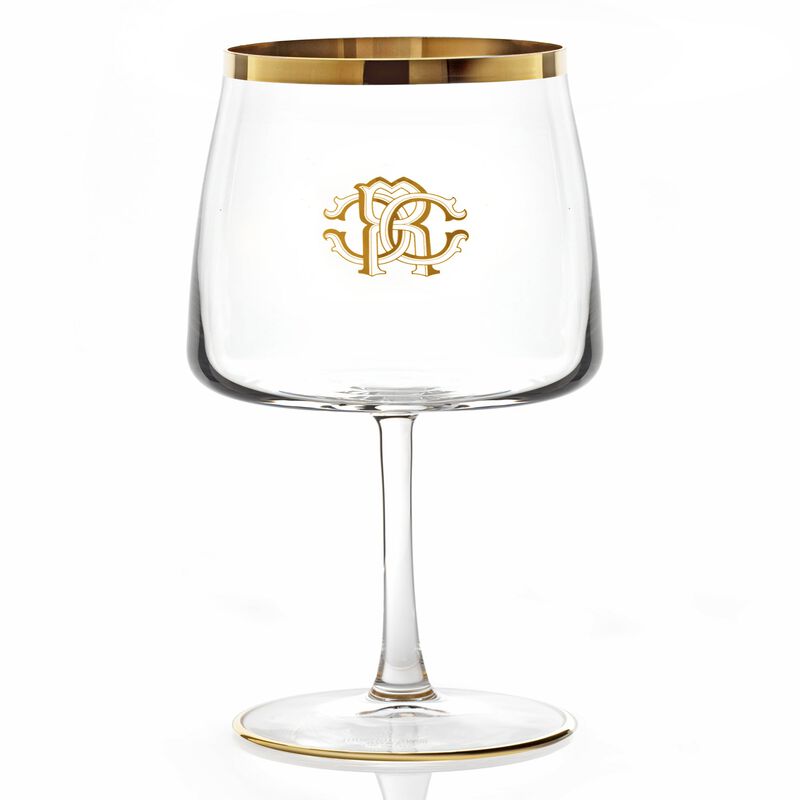 Water Goblet NEW MONOGRAM  Gold H 9", cap. 18.25 oz image number 0