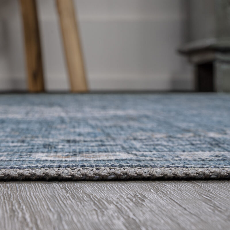 Dalyan Geometric Medallions Machine-Washable Area Rug