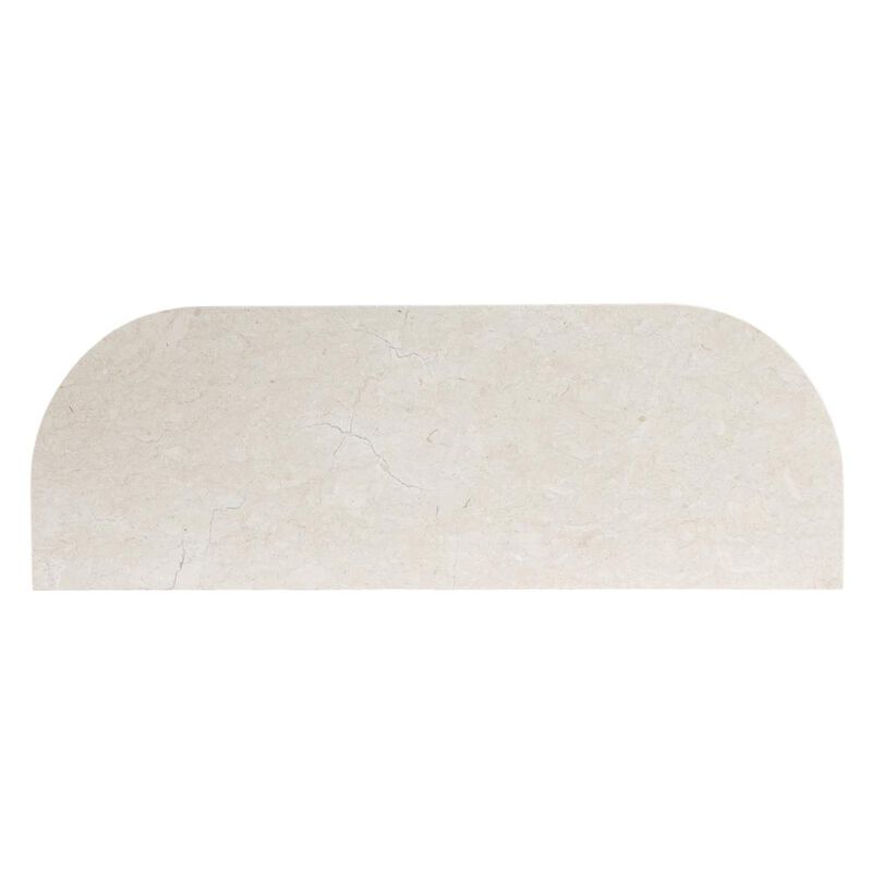 Butler Specialty Danielle Marble 40 one- drawer Console Table, Tan/Beige