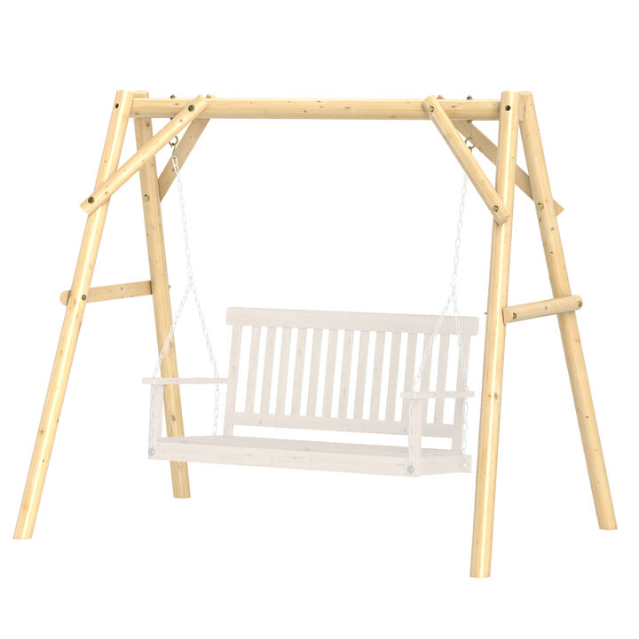 Hivvago Heavy Duty A-Frame Swing Stand 660 lbs