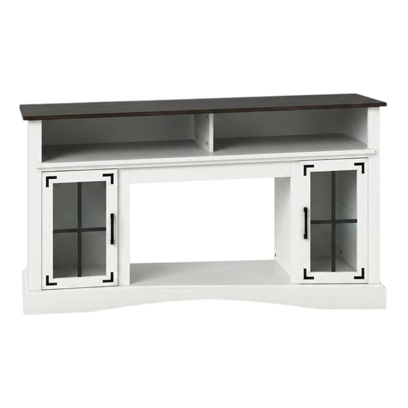 Modern TV Stand with Built-In LED Lighting and Remote Control image number 0