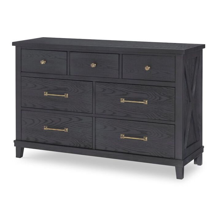 Legacy Classic Flatiron Dresser (7 Drawers), Midnight