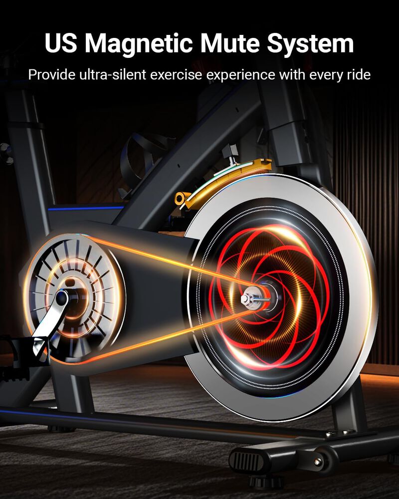 HARISON Exercise Bike 350 lb Capacity, Magnetic&nbsp; Stationary Bike for Home with Bluetooth (HR-X15) image number 1