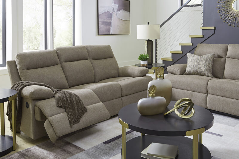 Tarrant Mocha Reclining Sofa
