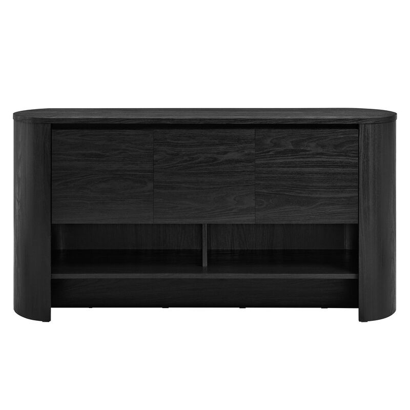 Duval 62" Curved Sideboard image number 7