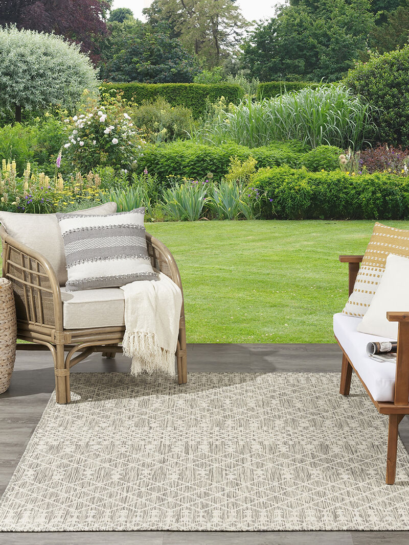 Positano POS02 Light Gray 7' x 10' Rug image number 1