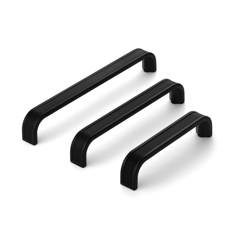 Hestia Hardware 10 Pack 6.3 Inch New Ribbed Arch Bar Pulls image number 5