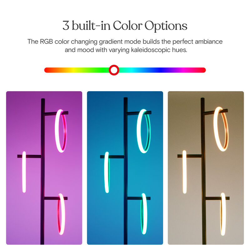 Saturn LED RGB Floor Lamp