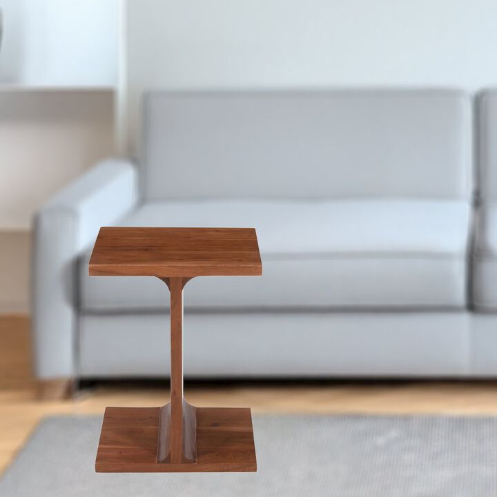 Jofran Idiom Solid Wood Modern Accent End I-Table