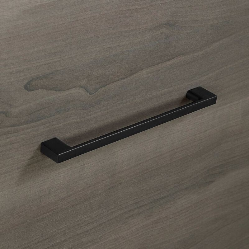 Modern Java 2-Drawer Nightstand with Cubby Storage Shelf for Stylish and Organized Bedroom Storage