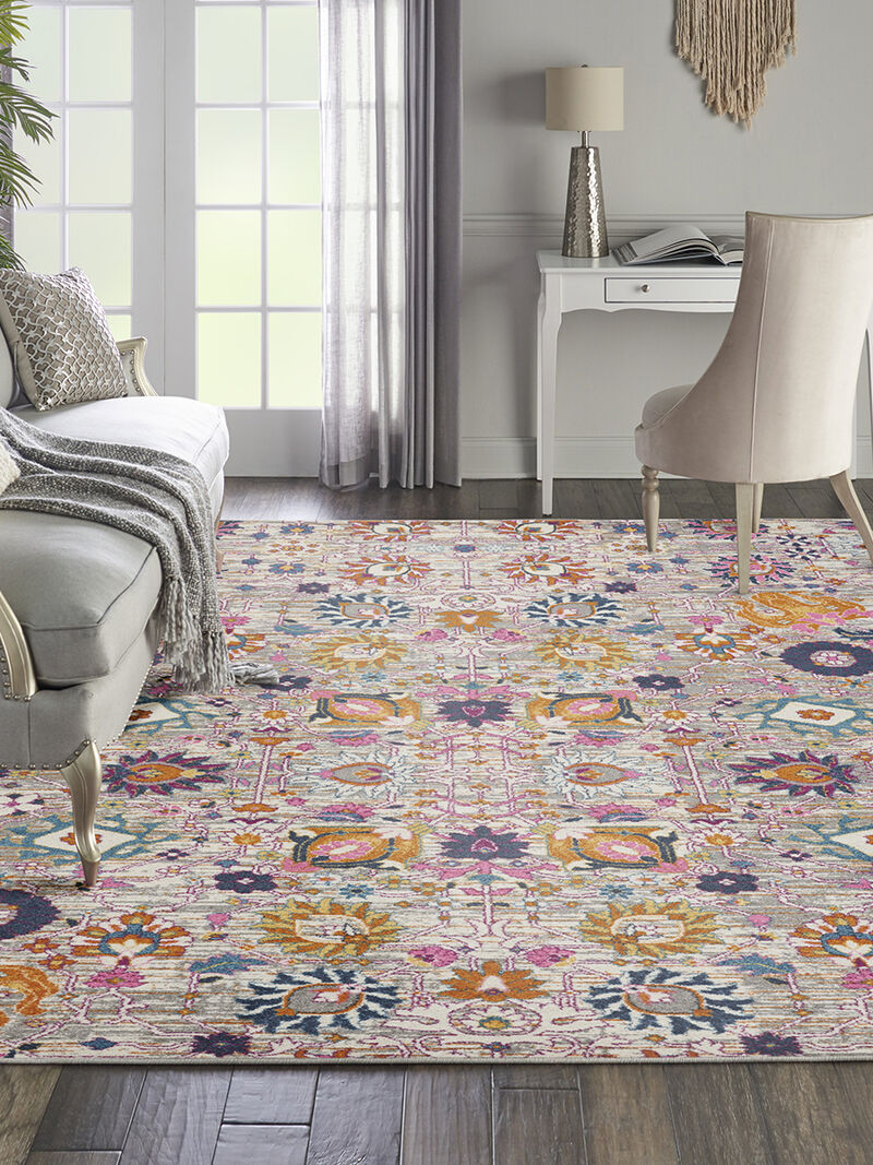 Passion PSN01 Silver 8' x 10' Rug