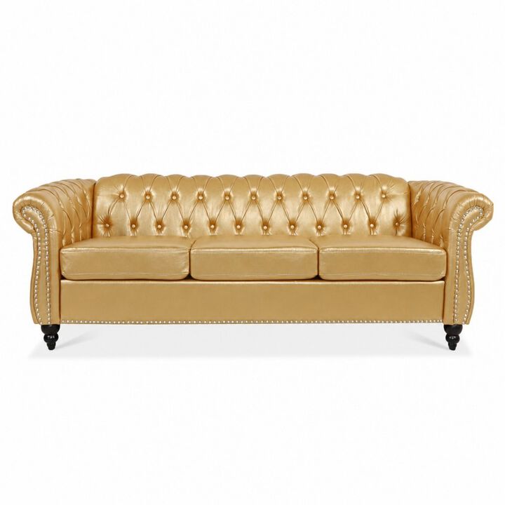 Nesp Chesterfield 3 Seater Sofa