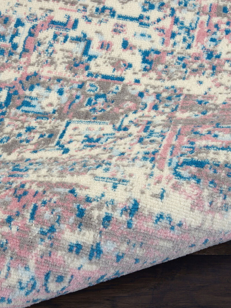 Grafix GRF14 Ivory/Pink 3' x 5' Rug