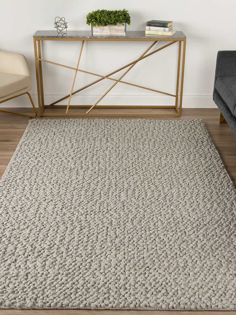 Gorbea GR1 Silver 3'6" x 5'6" Rug