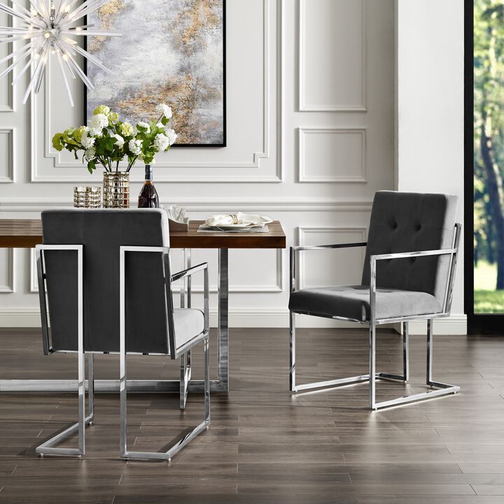Inspired Home Shiloah Dining Chair, Set of 2