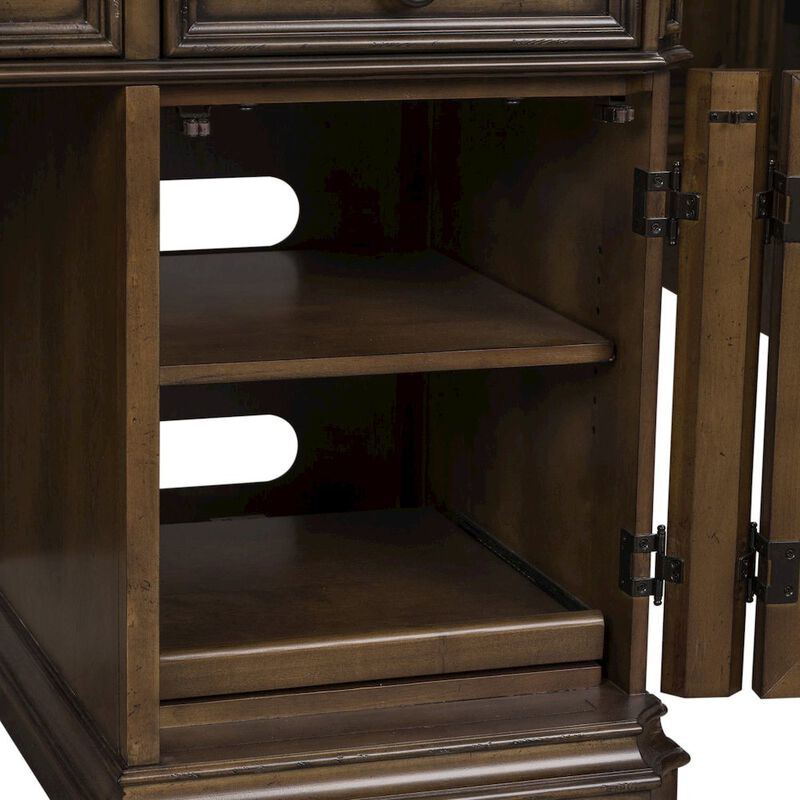 Liberty Furniture Amelia Credenza in Antique Toffee image number 8