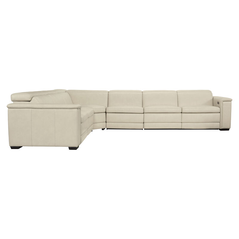 Lioni Leather Power Motion Sectional image number 2