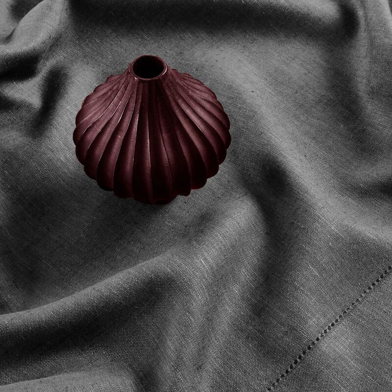 Solino Home 100% Pure Linen Table Throw - Milan