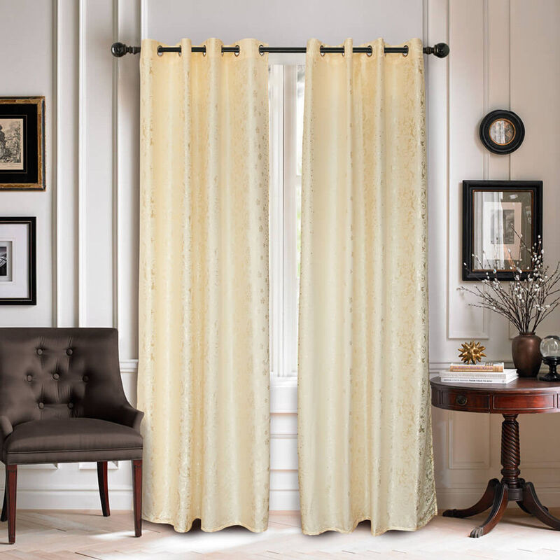 Dolce Mela Window Semi-Blackout Curtain / Drape Panel