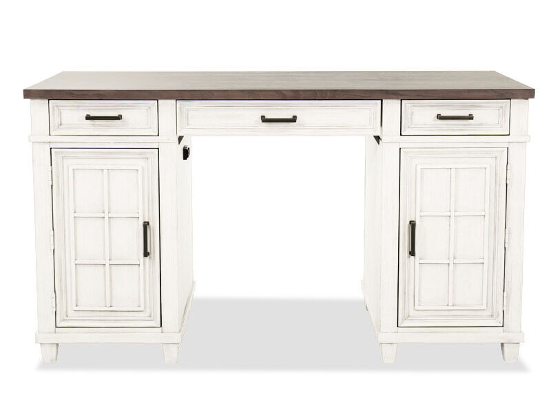 Aspen Caraway Crafting Desk in Aged Ivory image number 1